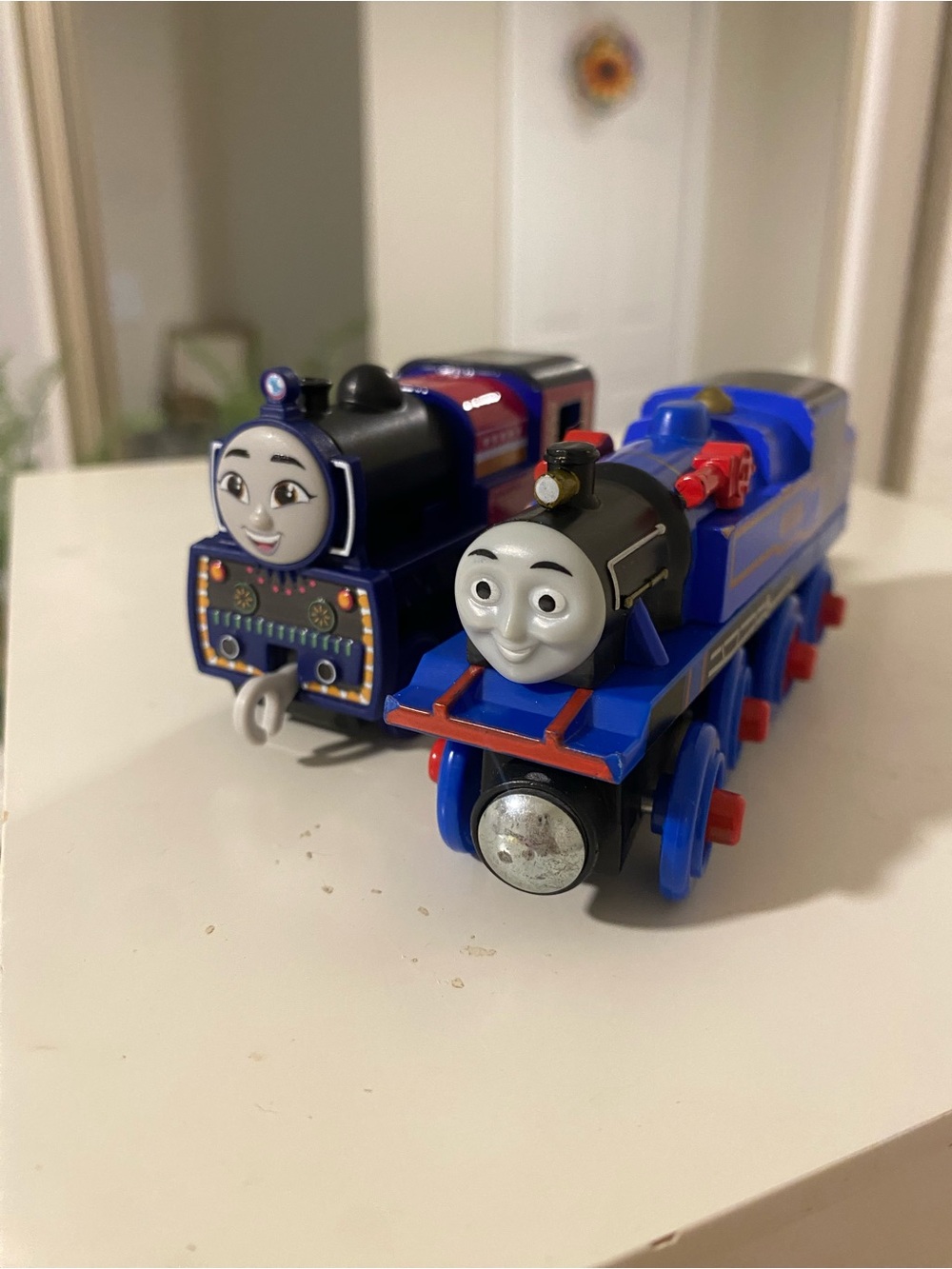 Thomas & Friends Blue and Red Twin Engine Toy Set